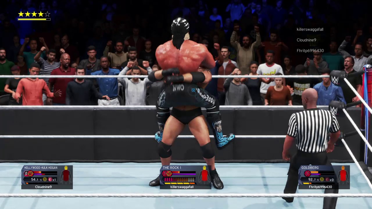 SWEET SAUDI MONEY 5 HOGAN VS ROCK VS GOLDBERG ONCE IN A LIFETIME