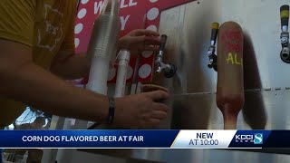 Corn dog beer sparks interest at Iowa State Fair