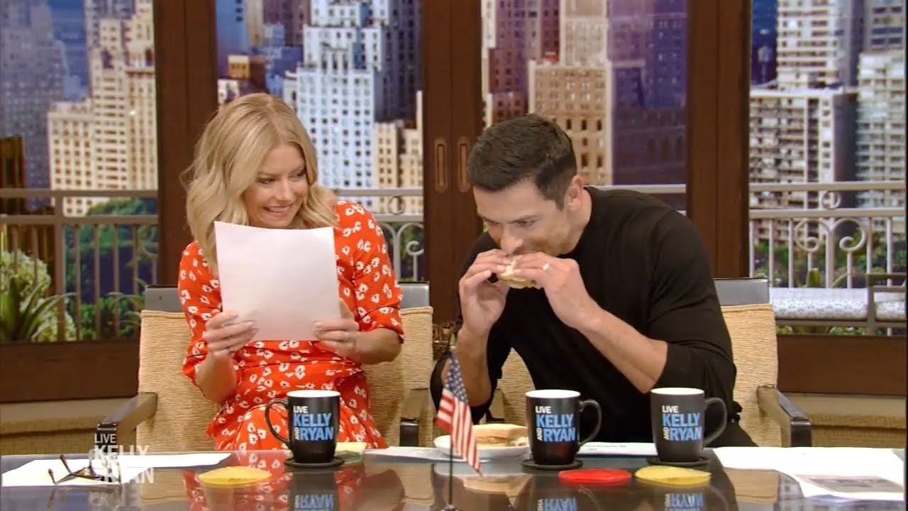 Mark Consuelos Tries a Peanut Butter and Mayonnaise Sandwich