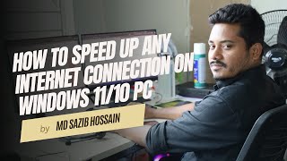 how to speed up any internet connection on windows 11/10 pc (really easy) 2024