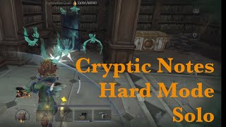 The Tight Narrative is not for the weak | Cryptic Notes | IdentityV
