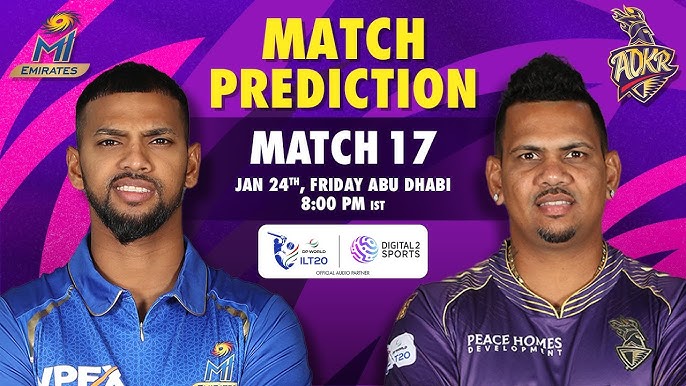 ILT20 Match 17 | MI Emirates vs Abu Dhabi Knight Riders | Match ...