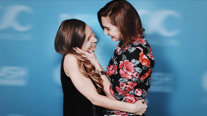 Dominique Provost-Chalkley and Katherine Barrell F...