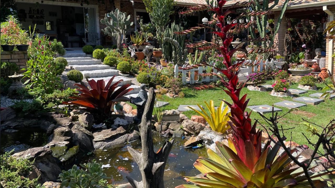 Ela transformou esse lugar, num verdadeiro paraíso!!!