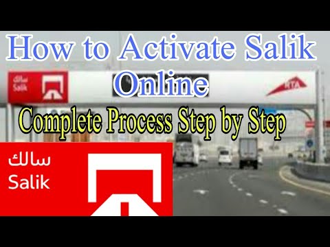 How to Activate Salik online| how to update Salik online|Accounts and Technical info|