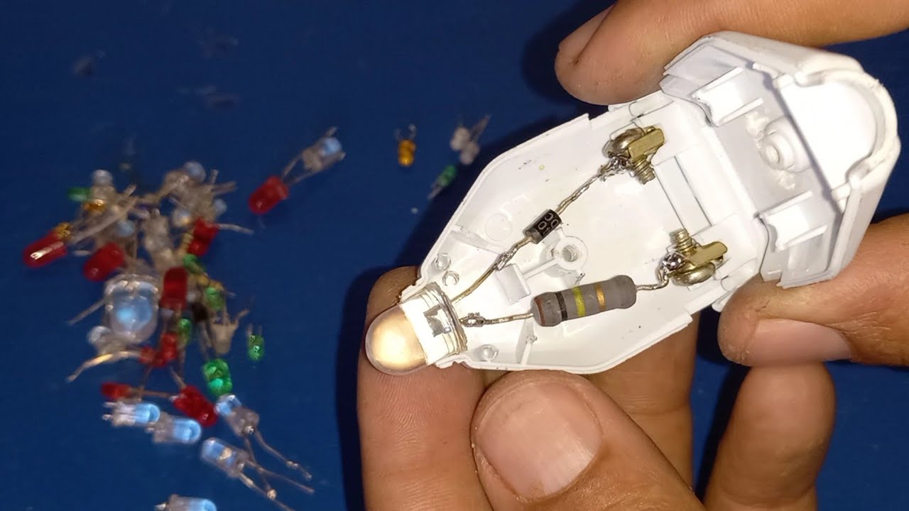 A melhor maneira de ligar um LED em 220v