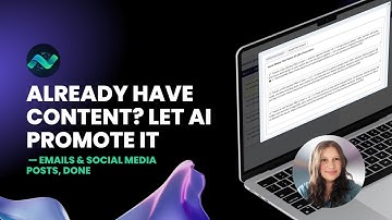 [DEMO] This AI Promotes Your Content in 5 Minutes – Emails & Social DONE ✅