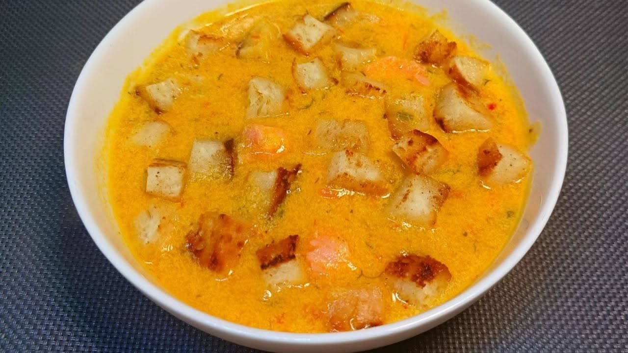 Вкуснейший Крем СУП с Красной рыбой! Любовь с первой ЛОЖКИ! Такой Суп подают в ДОРОГИХ Ресторанах!