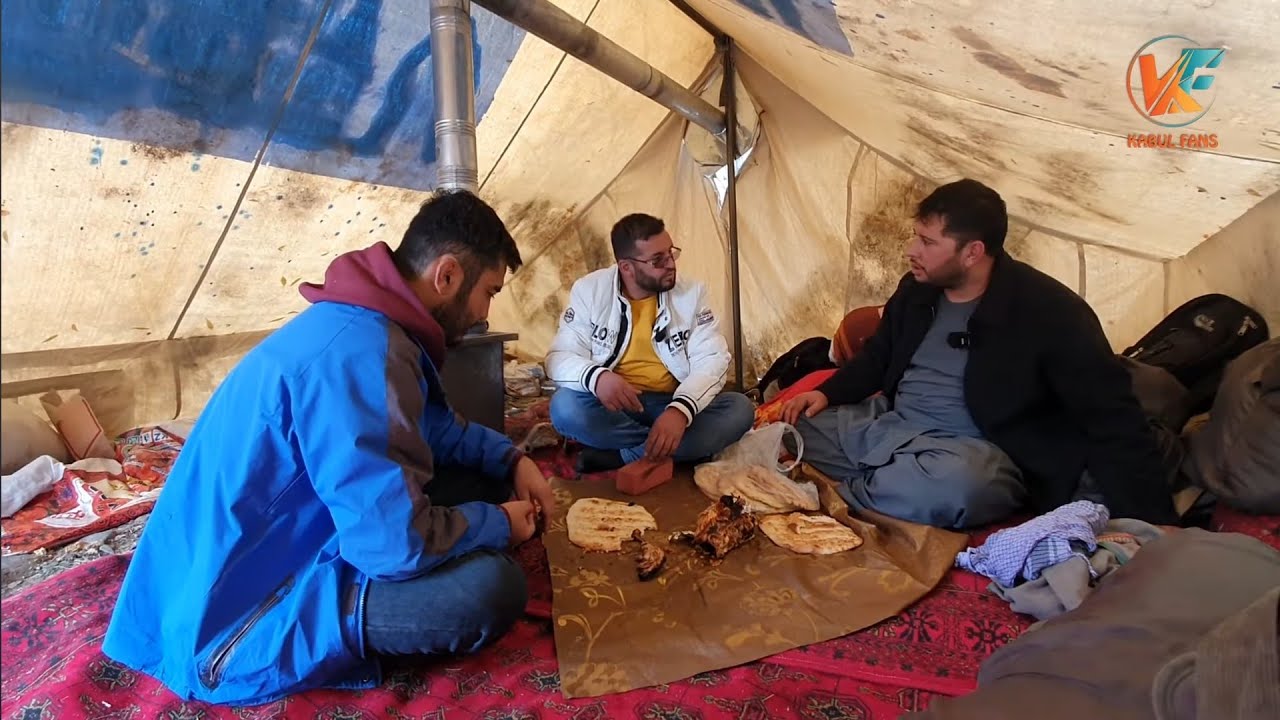 ادامه کمپ خزانی - مرغ کباب شده زنده و زار گم شد🤔