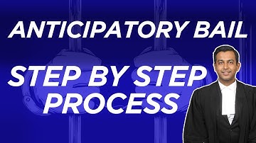 Step by step process of applying for anticipatory bail
