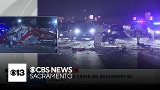 Latest on helicopter crash in Sacramento&#39;s Highway 50