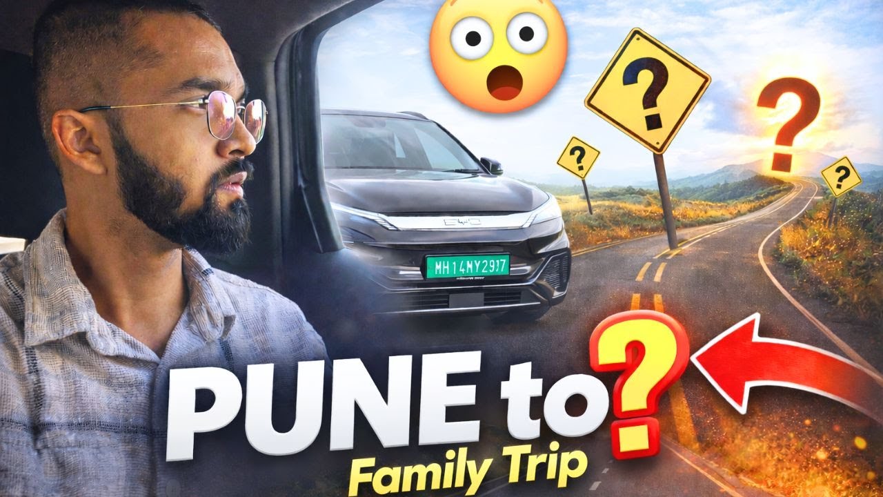 EP 01: Finally Mummy Papa Ke Saath Long Trip Pe Nikal Gaya | BYD Atto 3 EV Road Trip 🚗