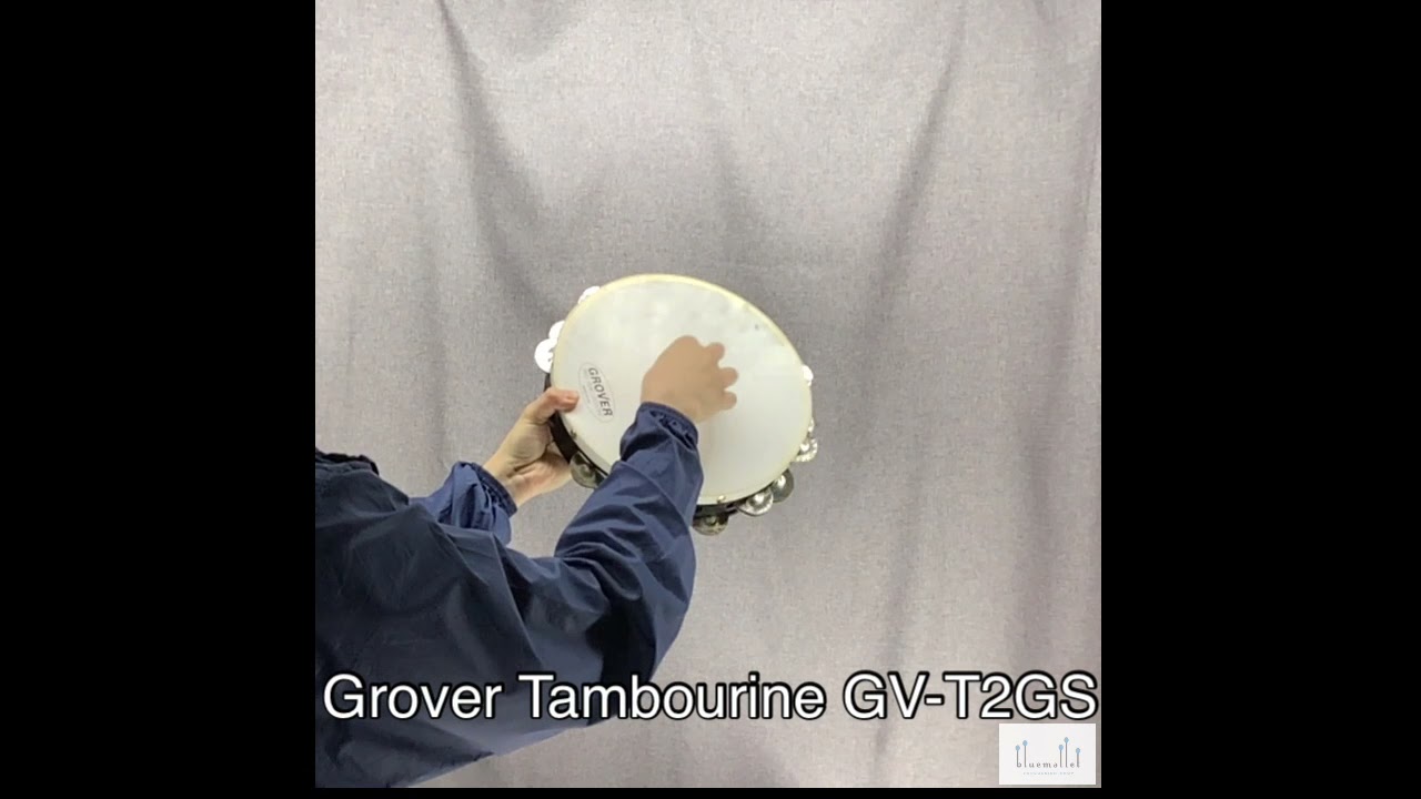 Grover Tambourine GV-T2GS bluemallet
