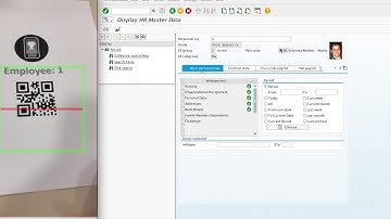 SAPUI5/FIORI Barcode Employee Demo