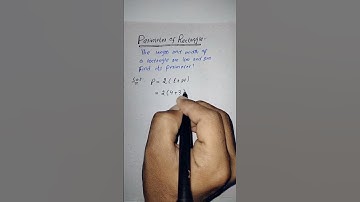 Perimeter of Rectangle #perimeter