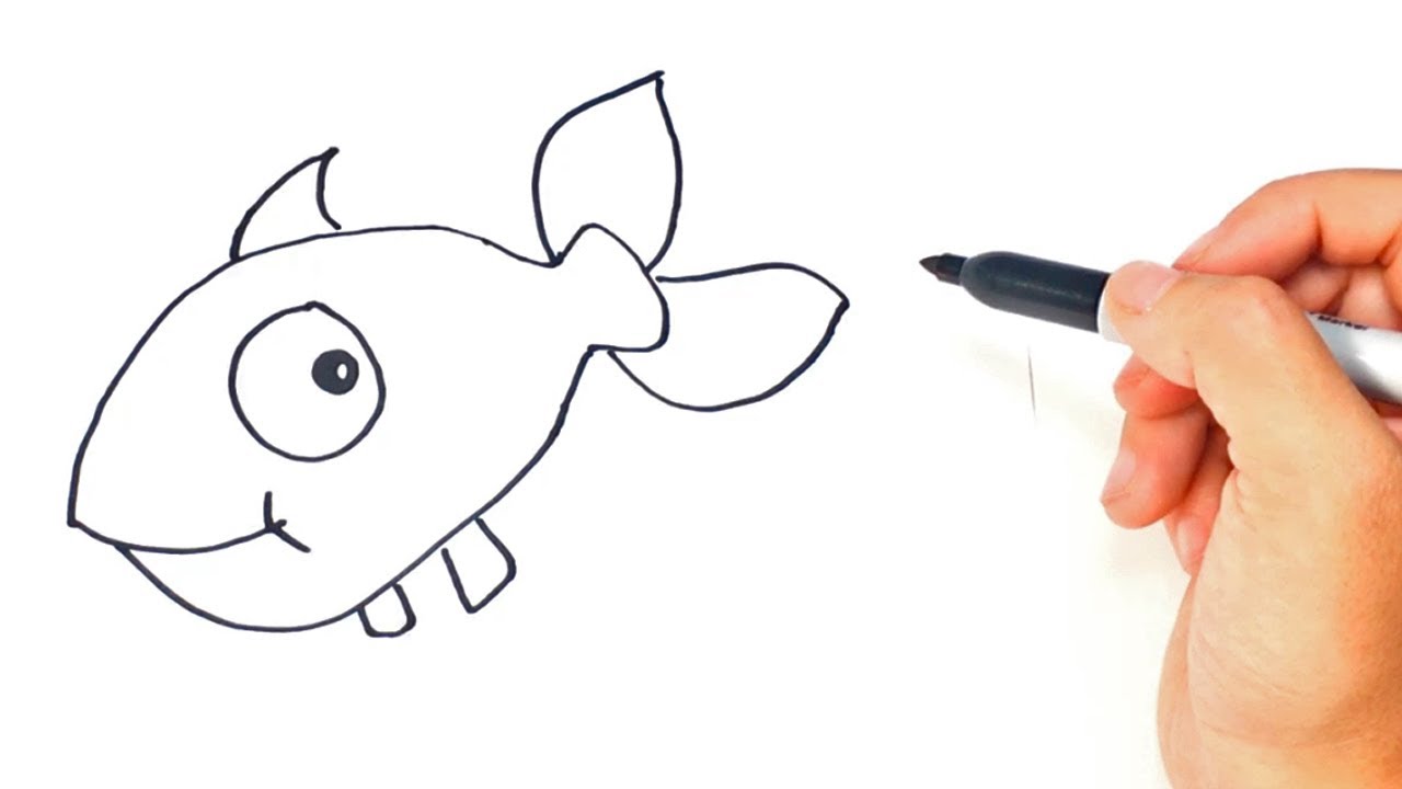 How To Draw A Fish? A Simple Technique For Kids - Caribu