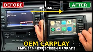 Famous BMW E46, E39, E38, E53, E83, E85, E86, Range Rover L322, Full User Interface CarPlay / Android Auto Profile