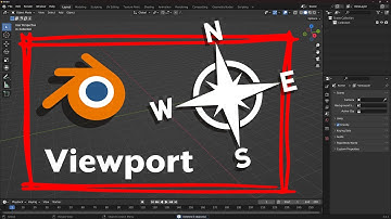 BLENDER - Comment naviguer dans la vue du viewport ? (débutant)