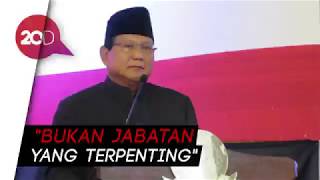 Mau Maju Pilpres 2019, Pak Prabowo?