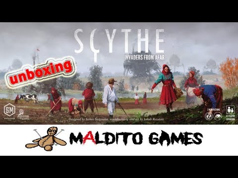 Scythe, Invasores de Tierras Lejanas, unboxing (Yo soy tu padre friki)