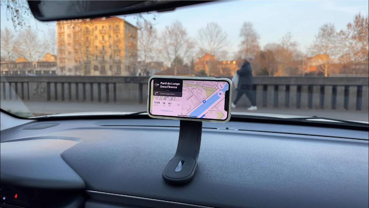 Supporto Smartphone Auto Magnetico QUALO QUSM-D-01 Nero | Top Stability