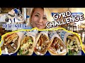 UNDEFEATED GYRO CHALLENGE at Nick the Greek in Los Angeles, CA #RainaisCrazy INSANE 15MIN TIME LIMIT