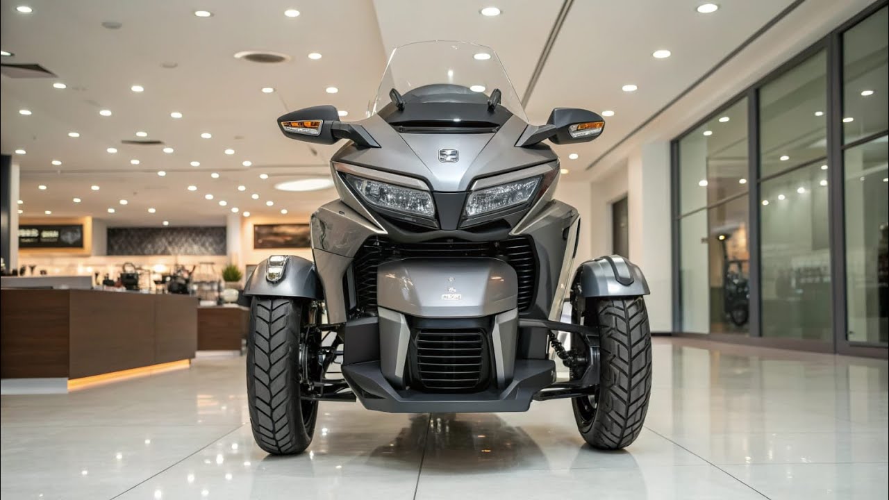 Honda Gold Wing Trike — Роскошный туристический трицикл для дальних путешествий
