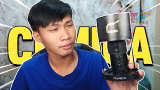 Comica STA-U2D Condenser Microphone - SOBRANG SULIT NITO! - Unboxing & Review (Tagalog)