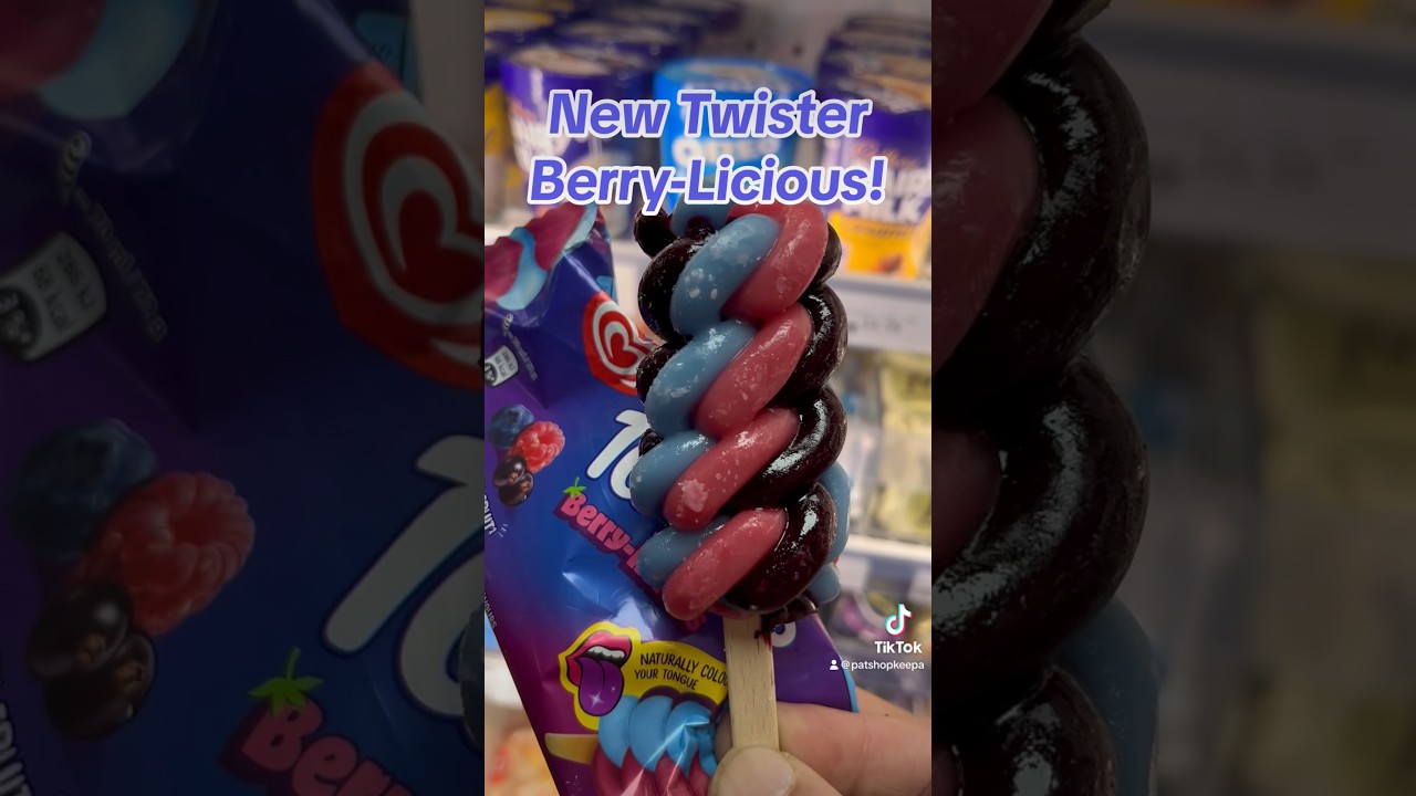 NEW WALLS TWISTER! Berry Licious! 