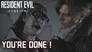 LEON GETTING MANHANDLED ALREADY !? ITS SO OVER | Resident Evil Requiem - Part 1