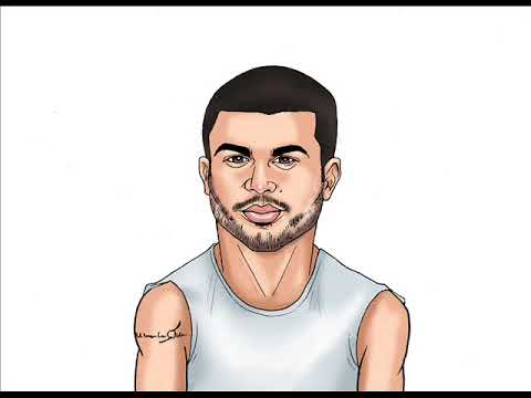 عمرو دياب من 1983 ل 2022 في ثواني بالكاريكاتير