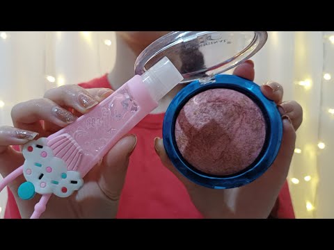 ASMR Tapping & Scratching on Makeup to Help You Asleep 😴