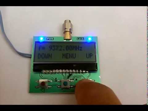 10GHz Microwave VCO PLL X Band JaniLab RTL SDR HAM Transmitter HA8LFK 