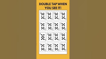 Spot the Odd One Out I Double Tap When You See It!