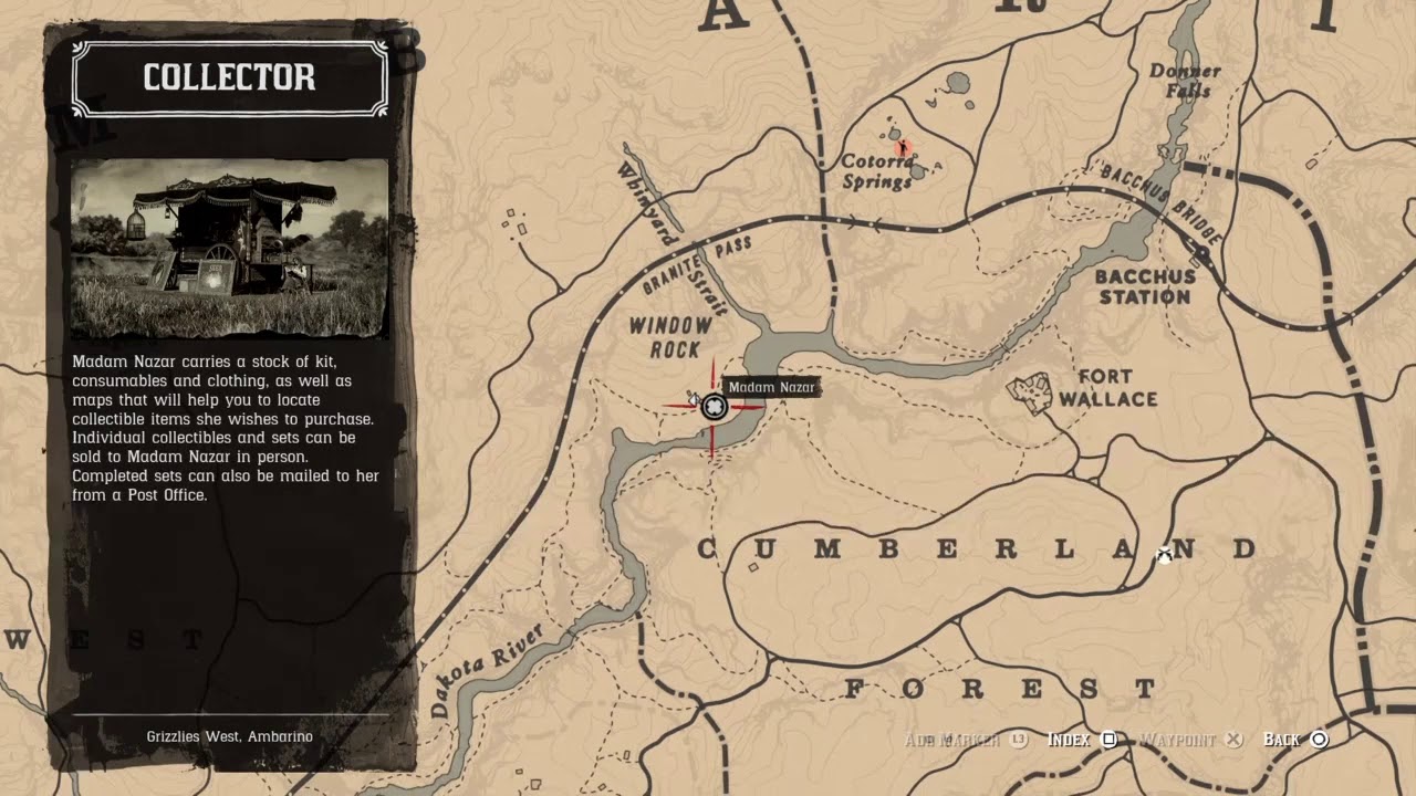 How To Find Madam Nazar Rdr2 Online