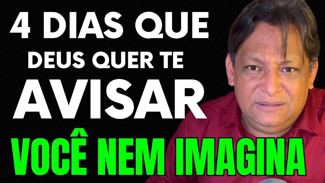 FAZ 4 DIAS QUE DEUS QUER TE AVISAR ‼️Alguém vai te procurar URGENTE ...