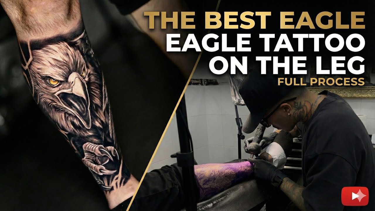 La VERDAD detrás de este tatuaje de águila (El proceso)