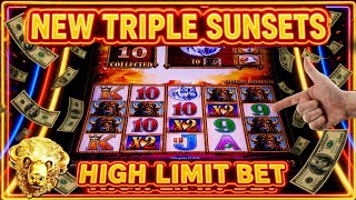 The NEW BIGGESTS JACKPOTS with TRIPLE SUNSET in the Buffalo Gold Slot screenshot 2