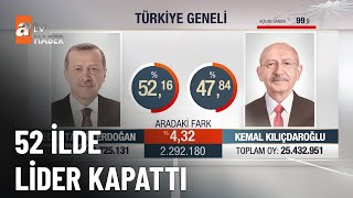 İllere göre Cumhurbaşkanlığı oy oranları! - Seçim Özel 29 Mayıs 2023