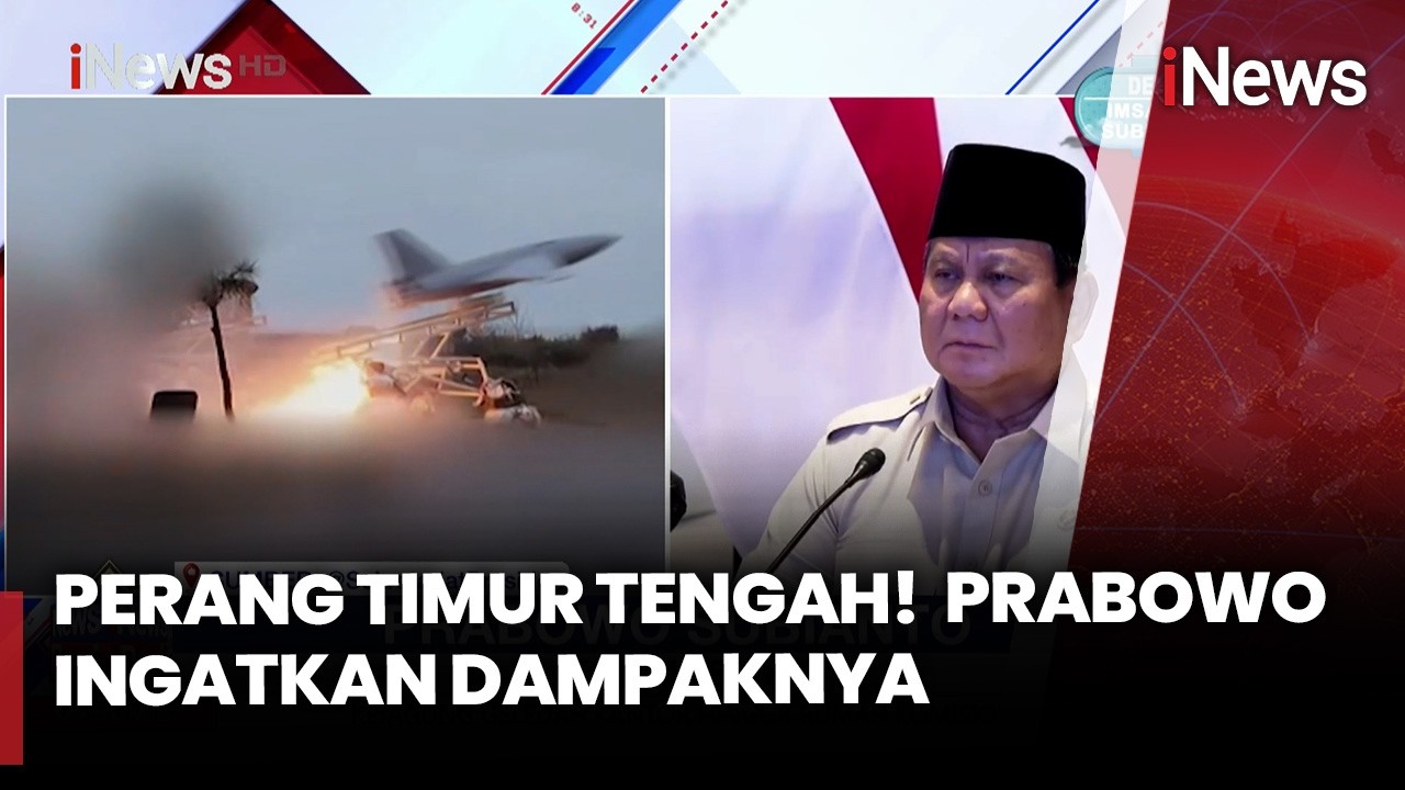 Prabowo Tegaskan Indonesia Siap Hadapi Dampak Konflik Global | iNews Pagi (10/3)