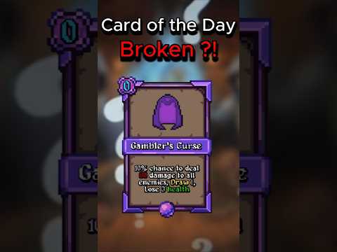 BROKEN Win Condition ?! Does this card need a NERF?? #deckbuilder #devlog #roguelike #steamgame