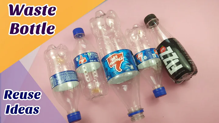 Trash to treasure 🌈🌼 | Waste Bottle reuse ideas #shorts #shortvideo #bestoutofwaste