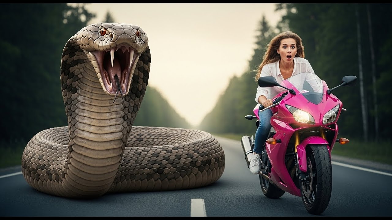 Heroic Rescue Team Saves Girl on R15 Bike from Giant Python | Real-Life Survival Scene