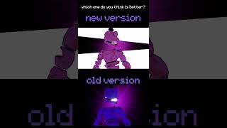 MY WAY Animation OLD vs NEW #fnaf #fnf #fnafmovie