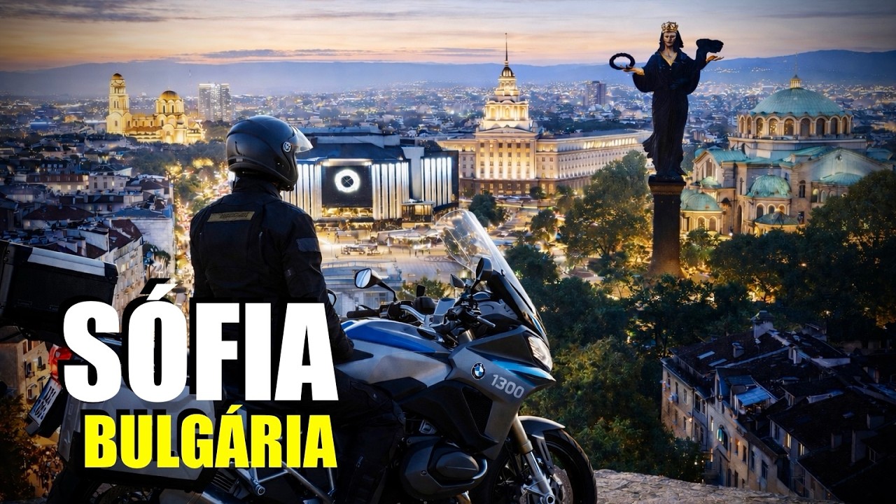 SÓFIA - BULGÁRIA - BALKANS (HISTÓRIA E GUIA DE VIAGEM) (ALIVE MOTO TOURS) 4K