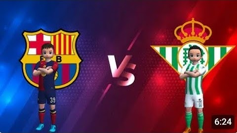 الدوري الاسباني الجولة السادسة برشلونة في موجهة مضيفه ريال بيتيس (1-1)