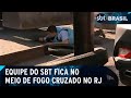 Equipe do SBT presencia tiroteio entre policiais e traficantes no Rio | SBT Brasil (28/05/24)