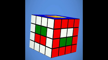 Making amazing pattern in 4x4 virtual rubik