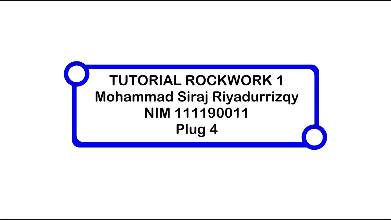 TUTORIAL ROCKWORK 1