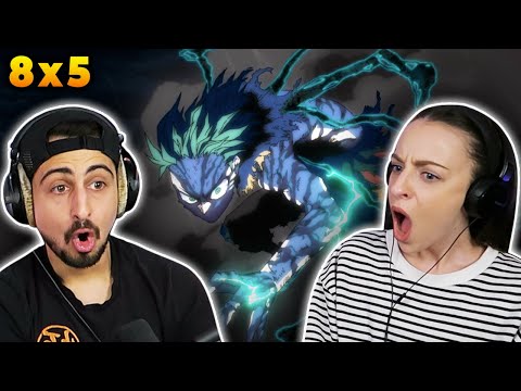 DEKU LOCKS IN!! *MY HERO ACADEMIA* 8x5 REACTION!